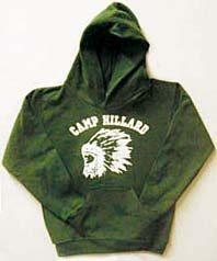 Camp Hillard Forest Green 50/50 Hooded Sweatshirt