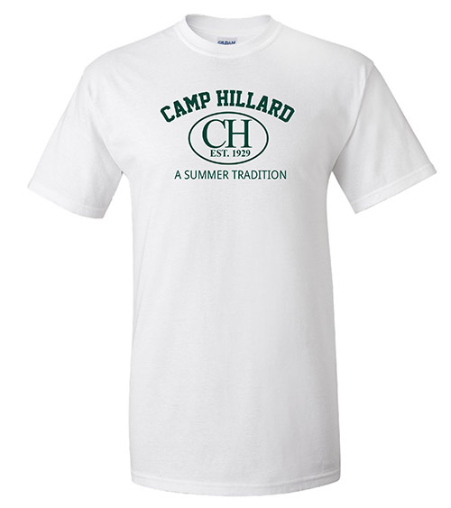 Camp Hillard White Full-Front Camp Tee