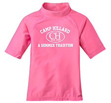 Pink Camp Hillard UV Swim Shirt