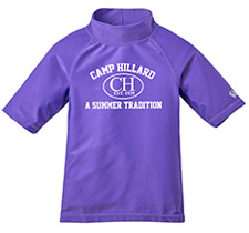 Purple Camp Hillard UV Swim Shirt