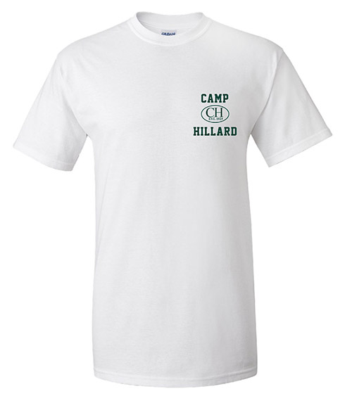 Camp Hillard Traditional White Camp Tee