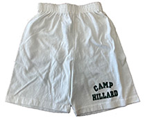 Camp Hillard White Traditional Cotton Short 